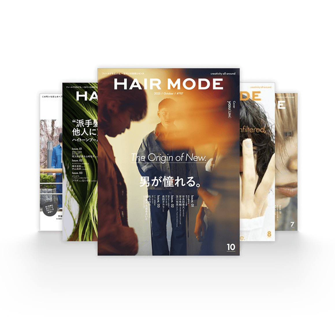 HAIR MODE誌面