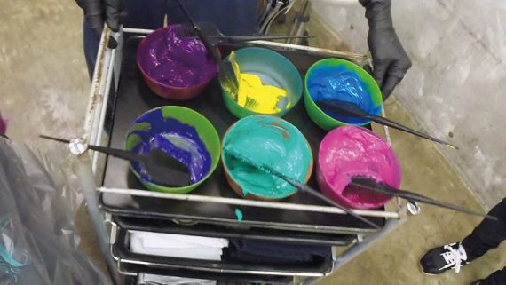 選んだカラー剤