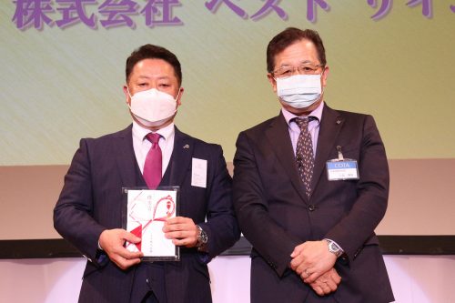 優秀代理店表彰の模様