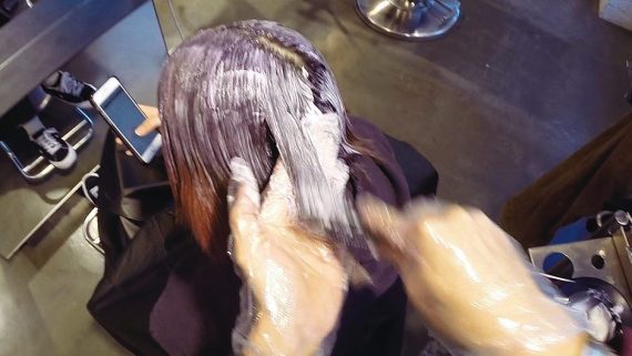 表面のカラーリング