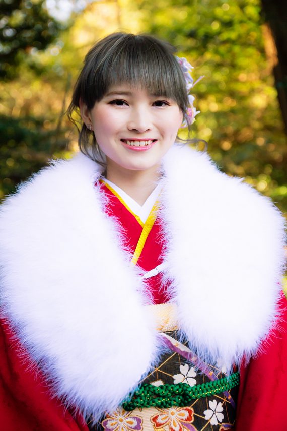 しとしとと歩く姿にうっとり