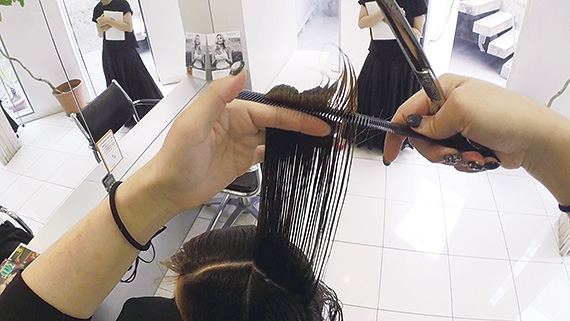 レイヤーカット