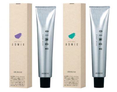 カラーストーリーアドミオ新色ウィスタリアとレインウッド