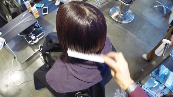 カラー放置後の状態