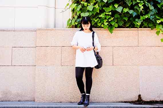 【連載】街とひとを切り取るスナップ/No.10 tsushimaさん 5 赤リップが印象的なメイクアップ