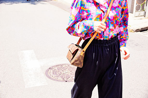 抜け感のあるヘアスタイル