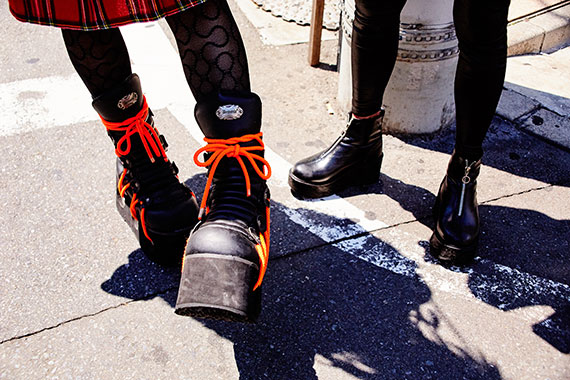 個性的なファッションスタイル