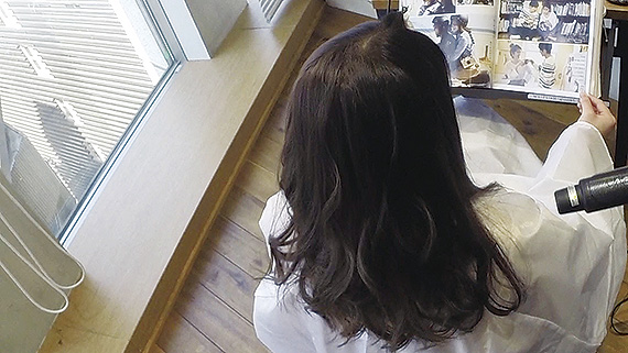 くせ毛風カール