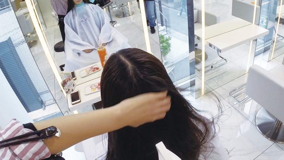 ドライして確認