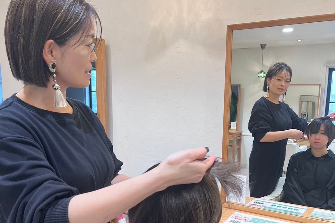 スタッフ連携の様子