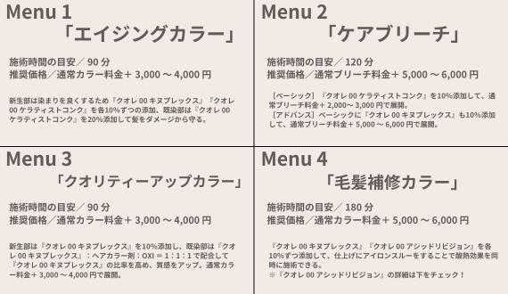 【添加剤を活用した生産性と単価アップを実現するメニュー例】