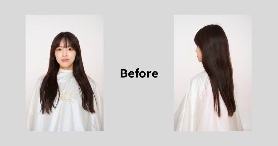 実際に施術した仕上がりをCHECK！