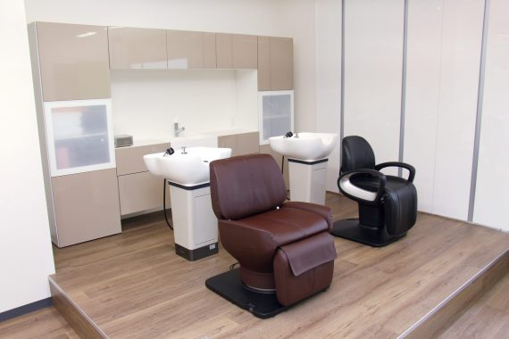 シャンプーブース