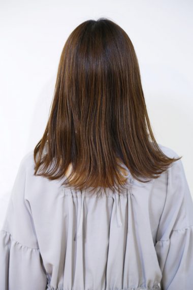 デトスパ施術前の髪の状態