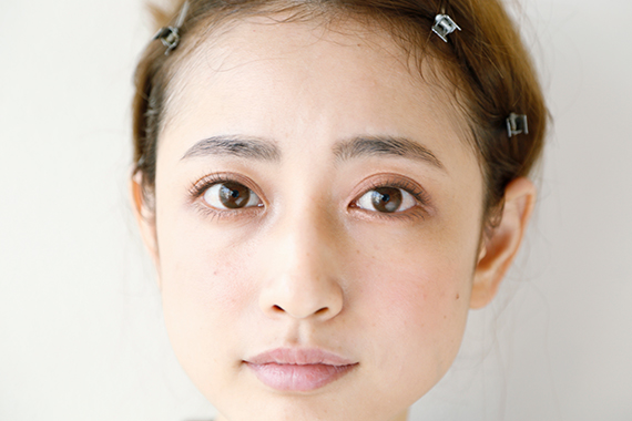 いまっぽいナチュラルメイクの仕上がり