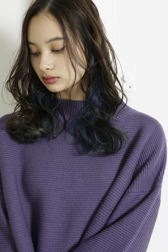 【連載】12色のうたうヘアカラー 2月は「アオキイト」/vetica タカギタカオ 2 美しいブルーが切なくも色鮮やかに発色する