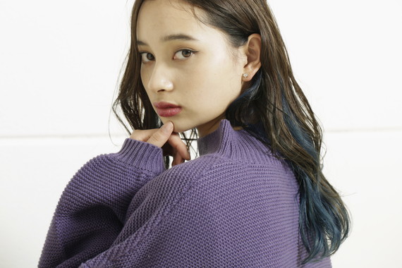 【連載】12色のうたうヘアカラー 2月は「アオキイト」/vetica タカギタカオ 8 美しいブルーが切なくも色鮮やかに発色する