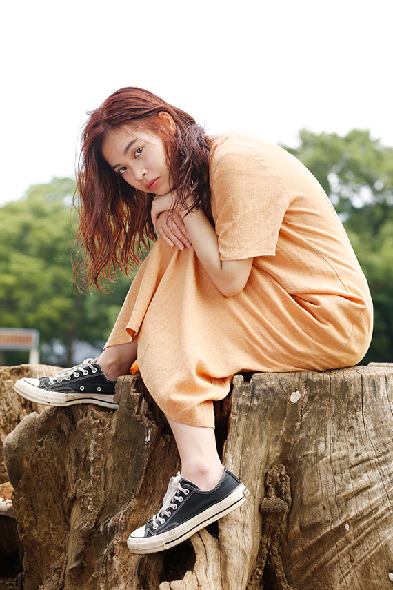 【連載】12色のうたうヘアカラー 9月は「キンモクセイ」/vetica タカギタカオ 3 夕暮れに溶けるようなオレンジブラウン×オレンジベージュ