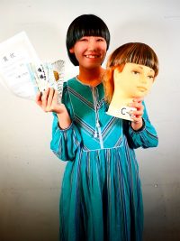 ウイッグカット部門の様子