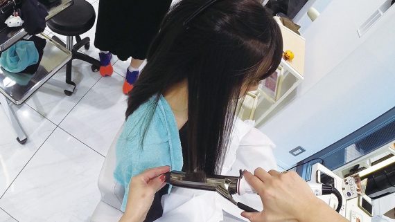 カラー仕上がり確認