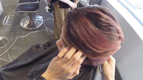 ワックス仕上げ