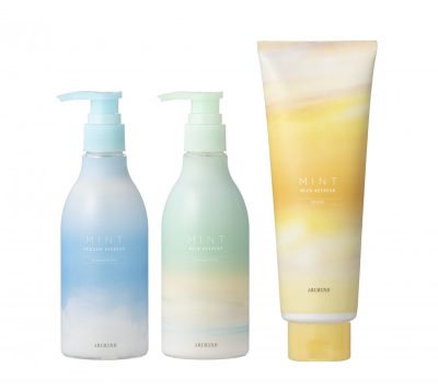 夏の定番『ミント シャンプー&マスク』シリーズが2022年限定の香りとパッケージでリニューアル 1 髪質もすっきりシャンプー2種とマスクのラインアップ。