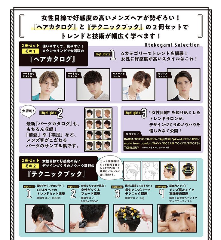 ヘアカタログ内容画像2
