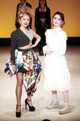 理容科の技術を用いたレトロシックの表現