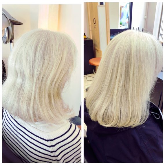 フランスでのトリートメント施術結果2