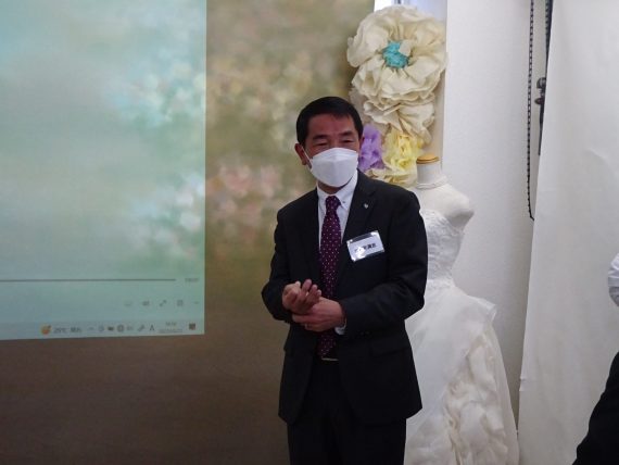 ブルーミング美容室「今までにない小さな結婚式」体験会 1 1つの施設内で神前挙式ができる美容室