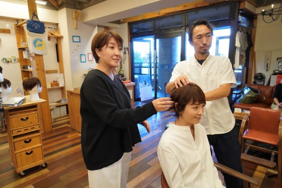 代表自身の体験からウイッグユーザーのニーズを反映