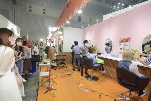 展示ブースの様子