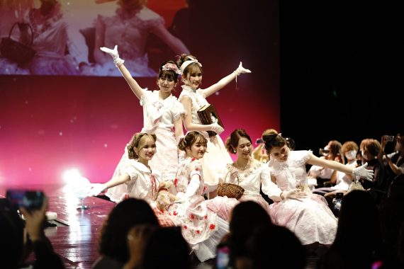 ヘアショーのパフォーマンス