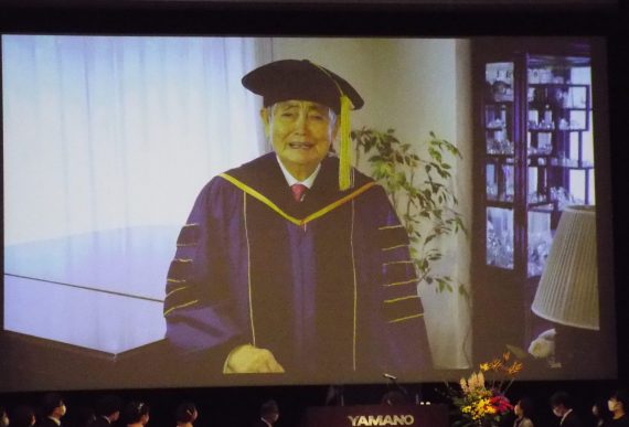 山野正義氏ビデオメッセージ