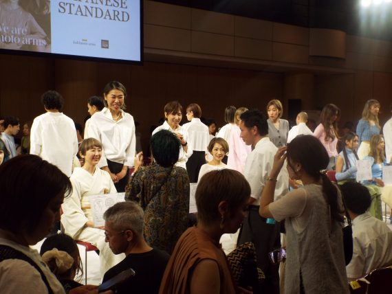 プログラム終了後の展示