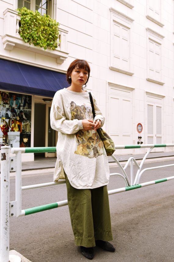 今の香りぷんぷんのゆるめスタイル