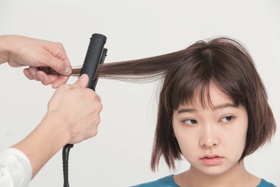 「ベイビードライ」ボブスタイルのスタイリング方法