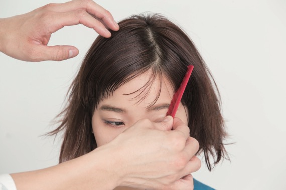 「ベイビードライ」ボブスタイルのスタイリング方法