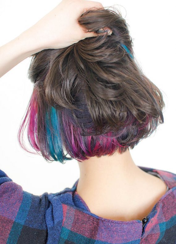 完成スタイル横顔