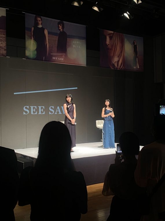 黒石奈央子さんと濱本愛弓さんによるトークショー