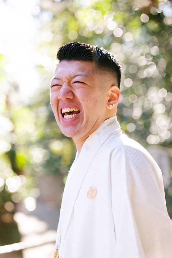 笑顔がまぶしい！