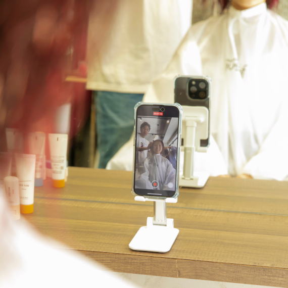 ■アプローチ_3ブリーチ施術に自信があることをビジュアルで訴え、説得力アップ