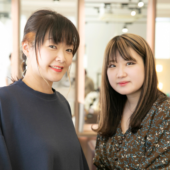 ■アプローチ_3ブリーチ施術に自信があることをビジュアルで訴え、説得力アップ