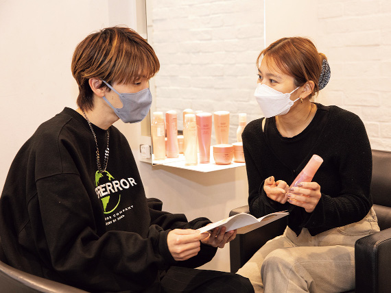 店販と高単価メニュー