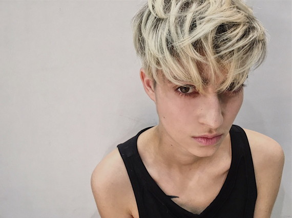 ナントでカットしたモデルたち