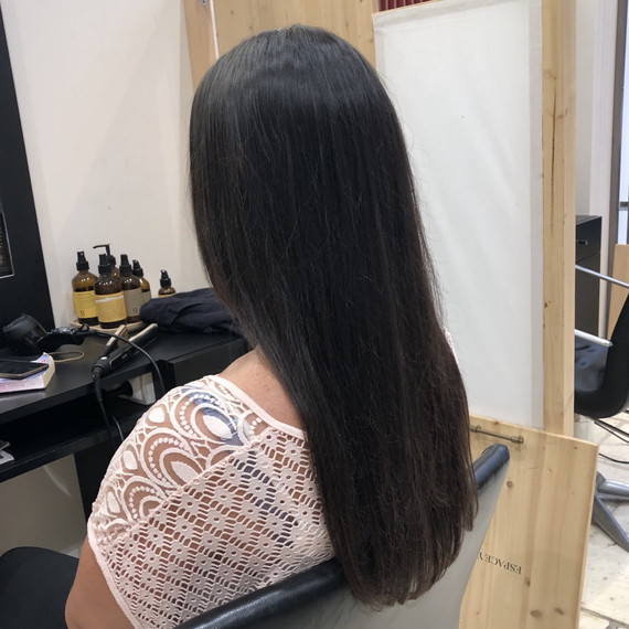 縮毛矯正アフター