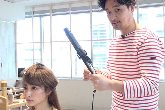 【連載】フォトジェニックなフォトシュートテク 自然光で撮影編 ヘアスタイリング② 7 ここから、動画の手順をおさらい