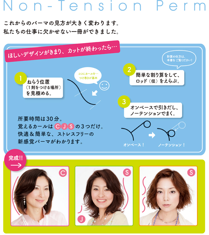 パーマ技術解説