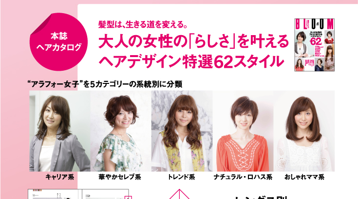 BLOOM vol.01 ヘアスタイル事例4