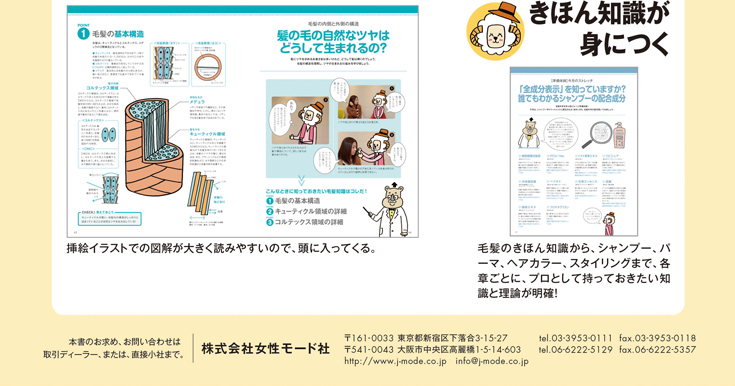 毛髪科学の内容ページ7